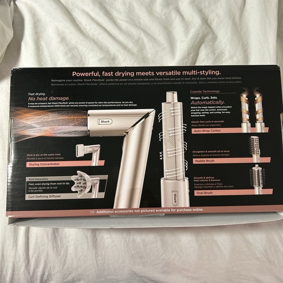 BNIB Shark FlexStyle Air Styling & Drying System - Picture 3 of 6